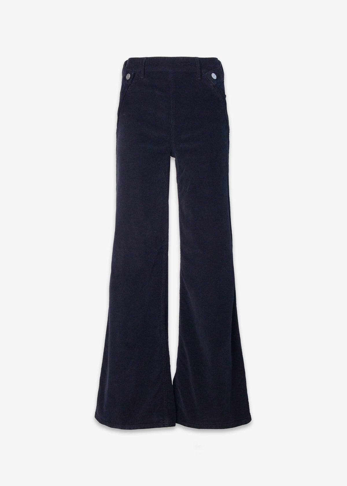 Dina High Waisted Wide Corduroy