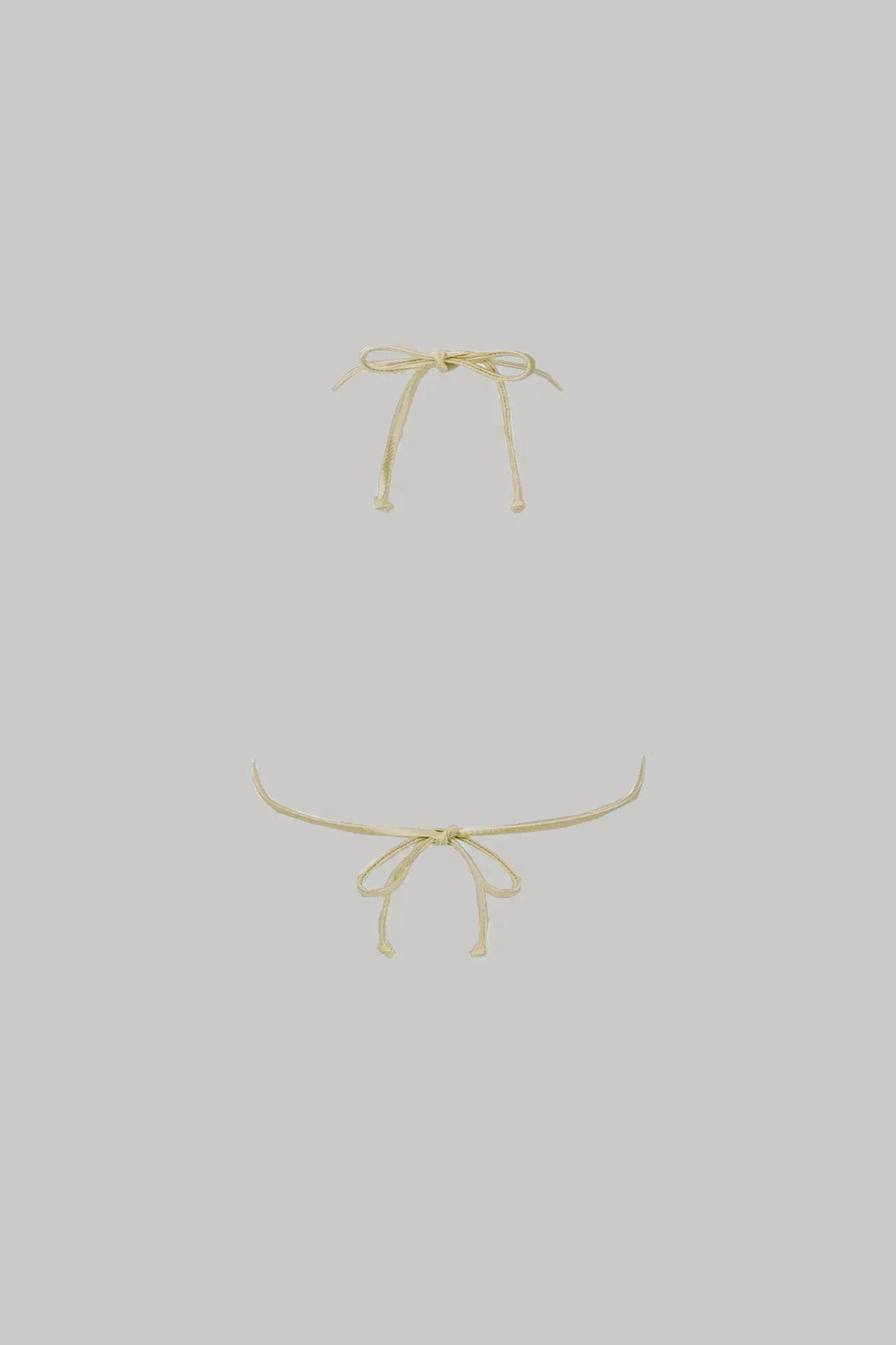 Cara Triangle Bikini Top in Goddess
