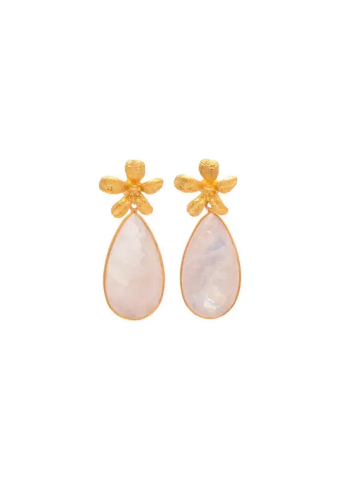Luna Moonstone Earrings