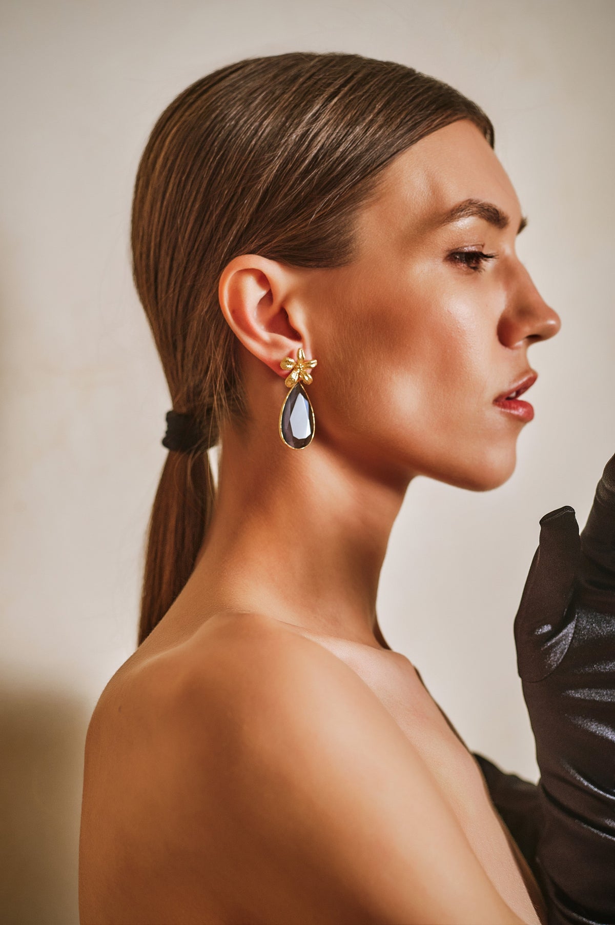 Amara Smokey Topaz Earrings