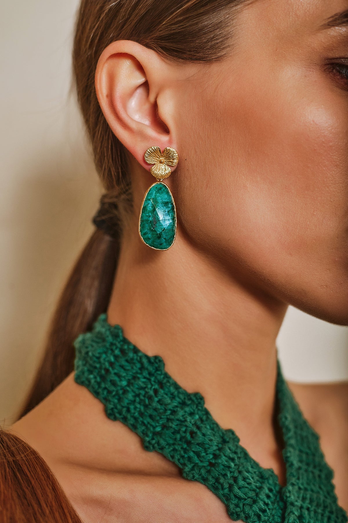 Jade Earrings