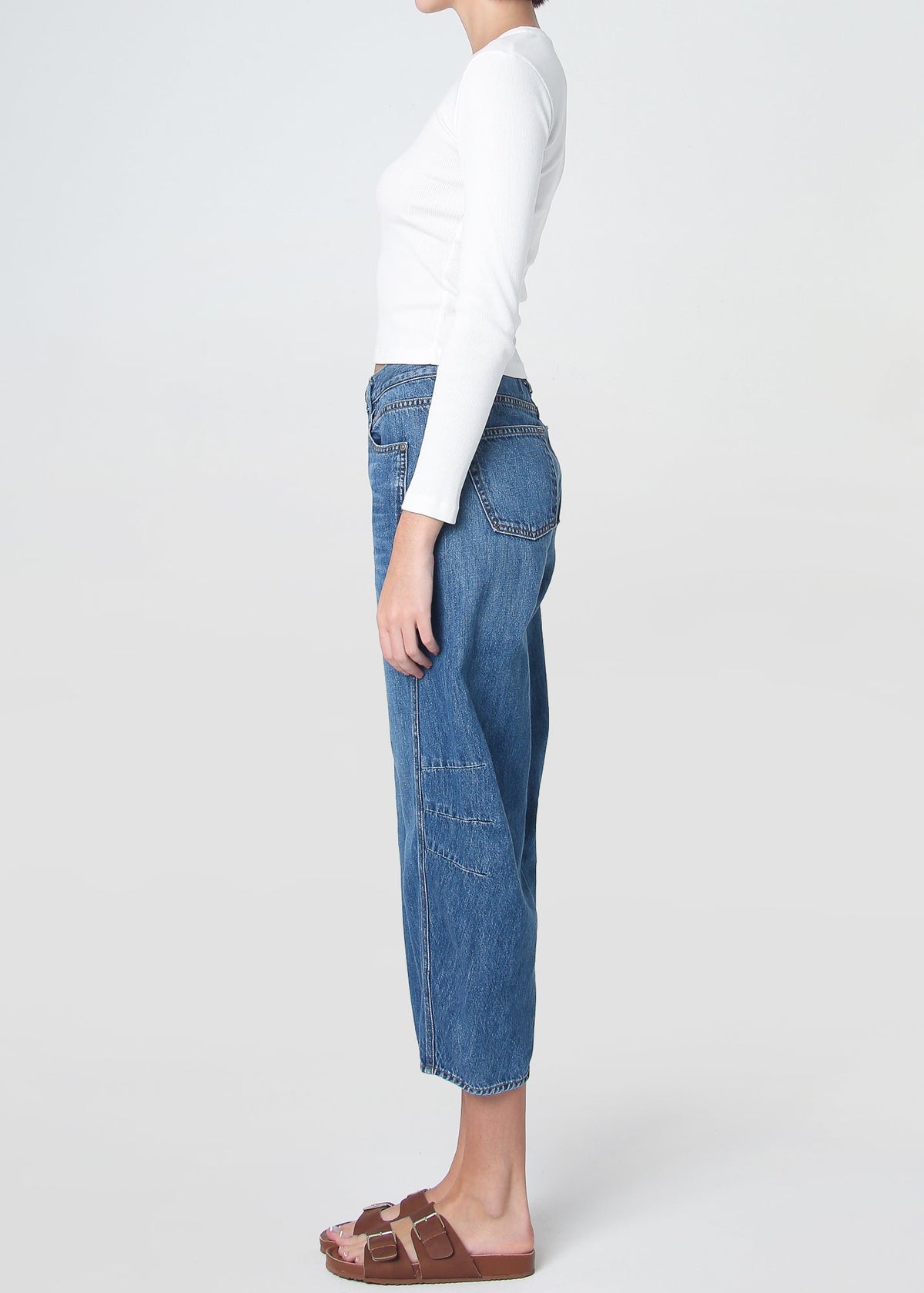 Ava Flutter Slung Fit Jeans