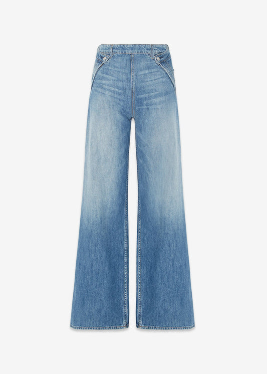 Dina High Waisted Wide