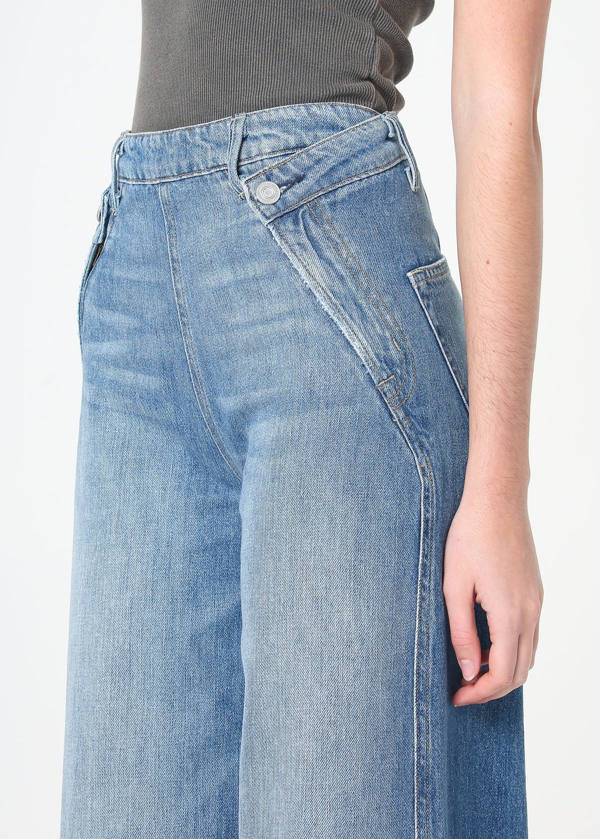 Dina High Waisted Wide