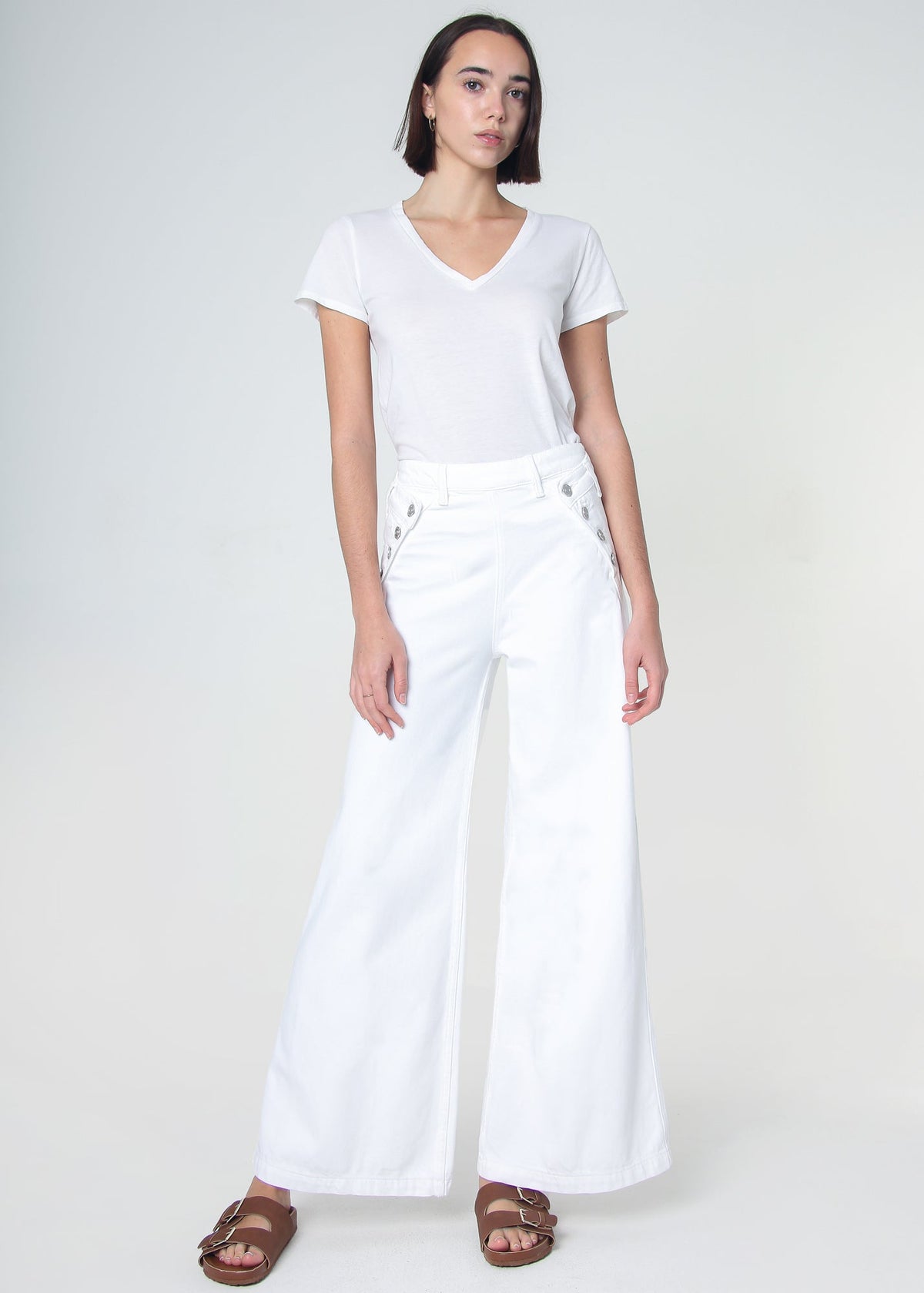 Dina High Waisted Wide