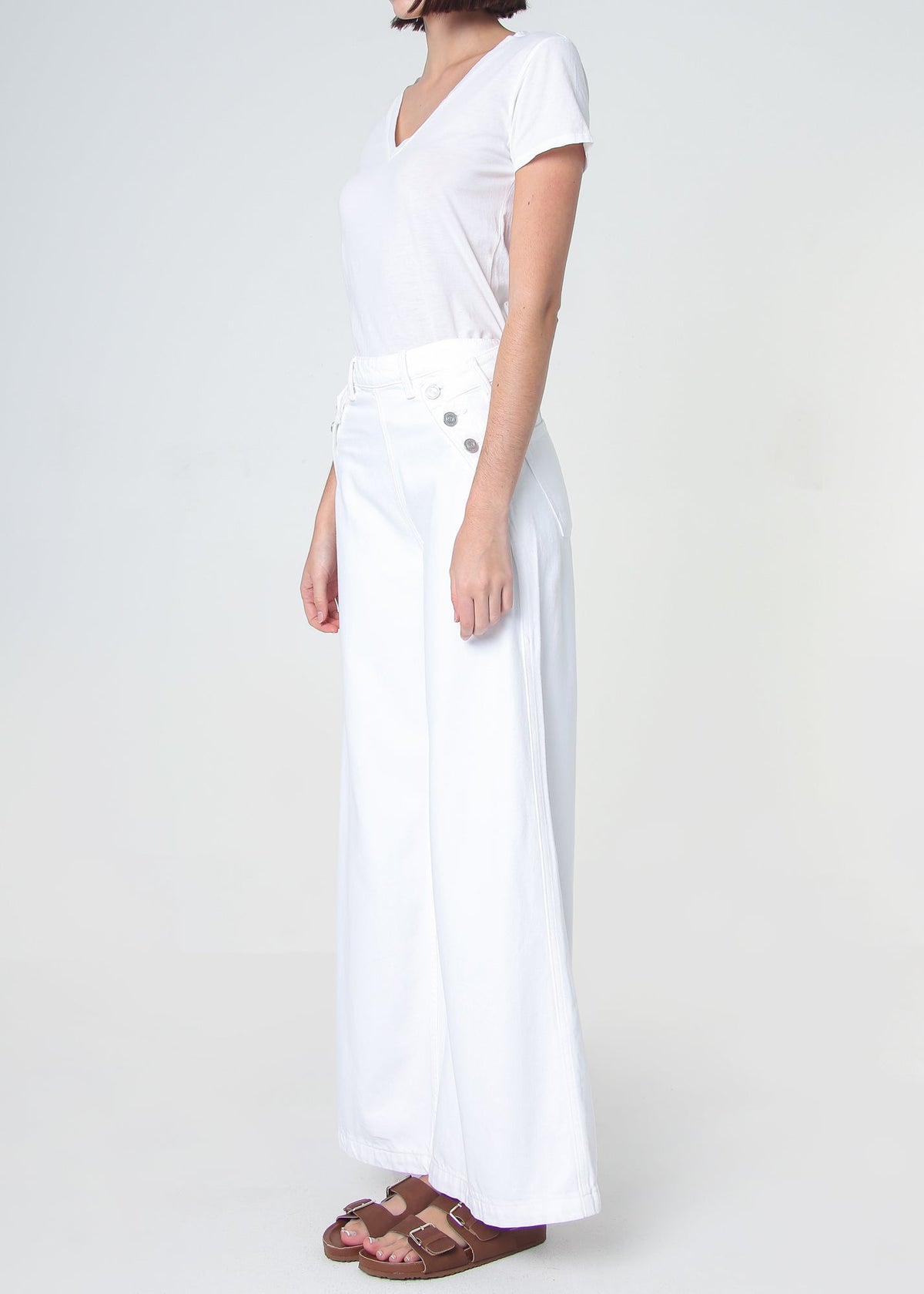 Dina High Waisted Wide