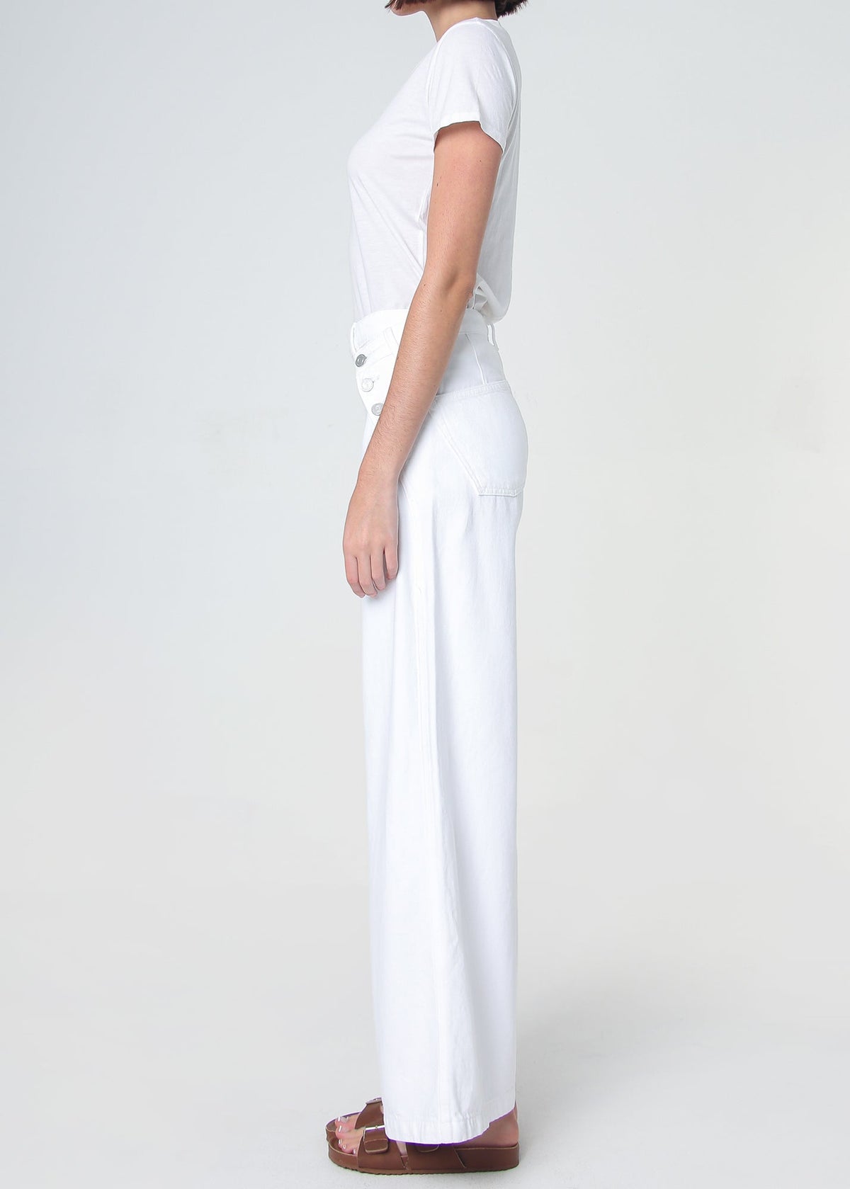 Dina High Waisted Wide