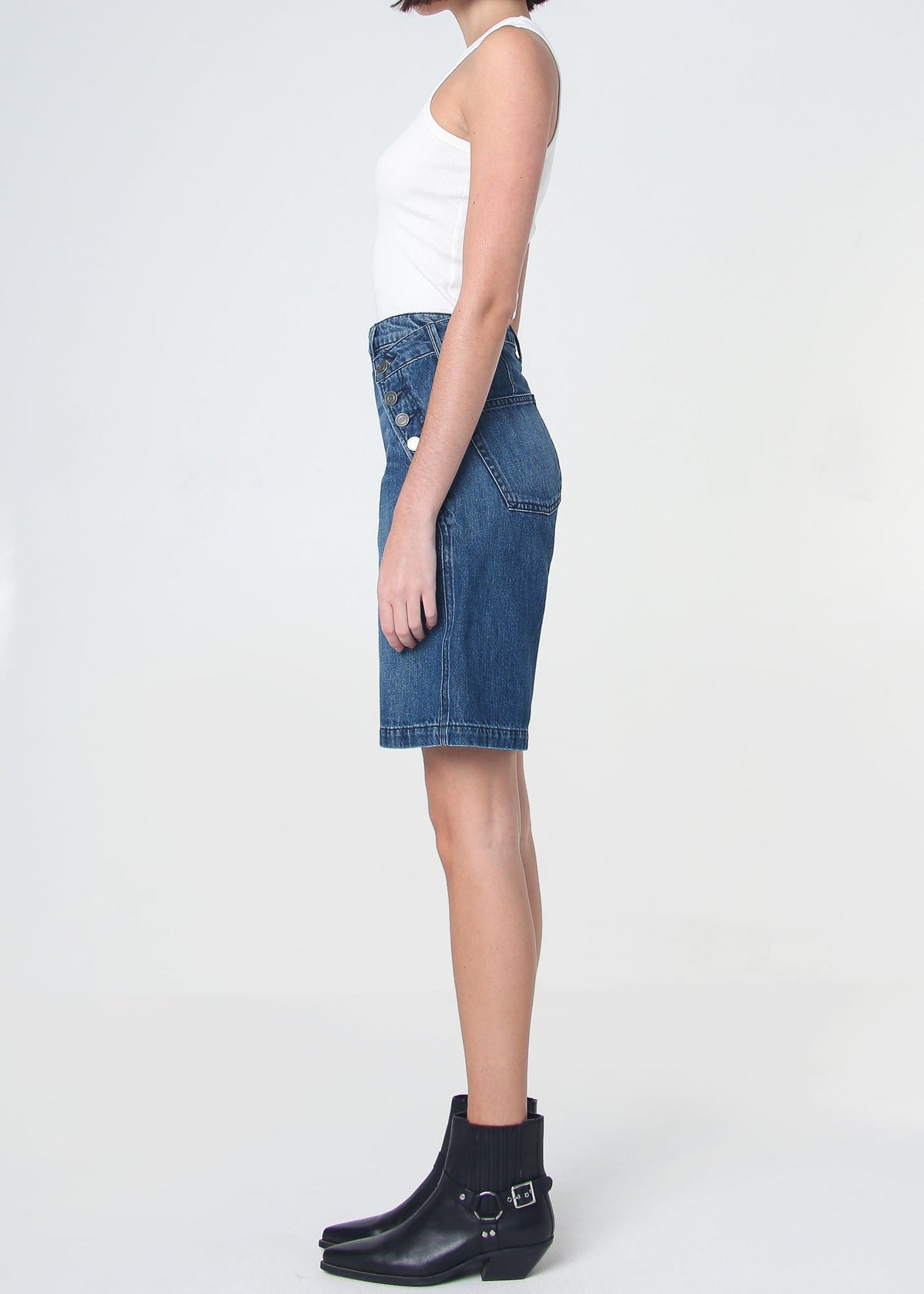 Dina High Waisted Jorts
