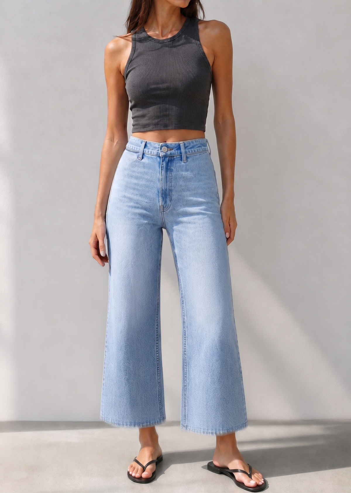 Queen High Rise Wide Leg