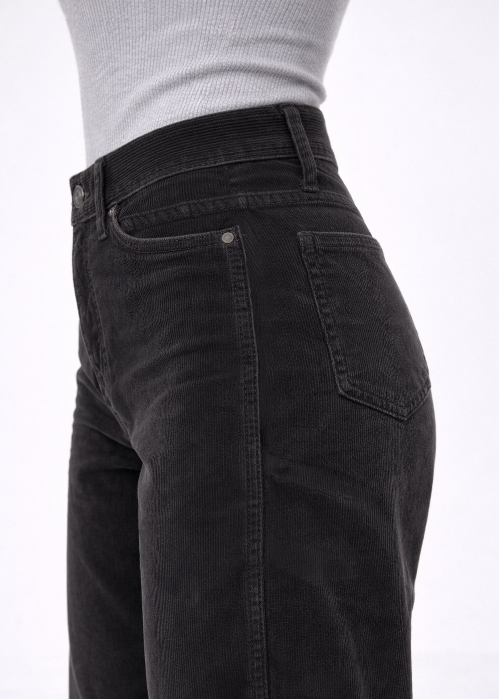 Ava Flutter Slung Fit Corduroy