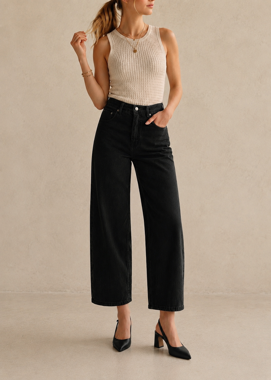 Ava Flutter Slung Fit Corduroy