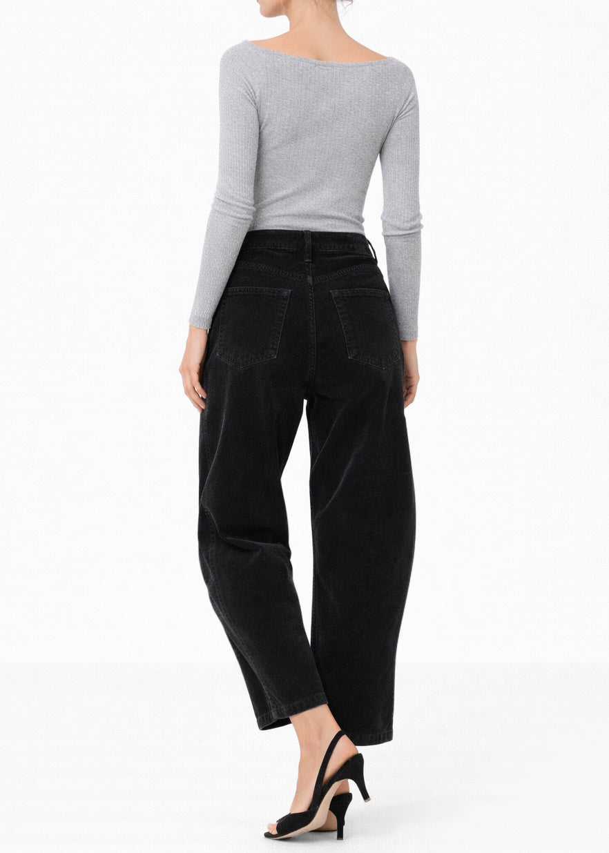 Ava Flutter Slung Fit Corduroy