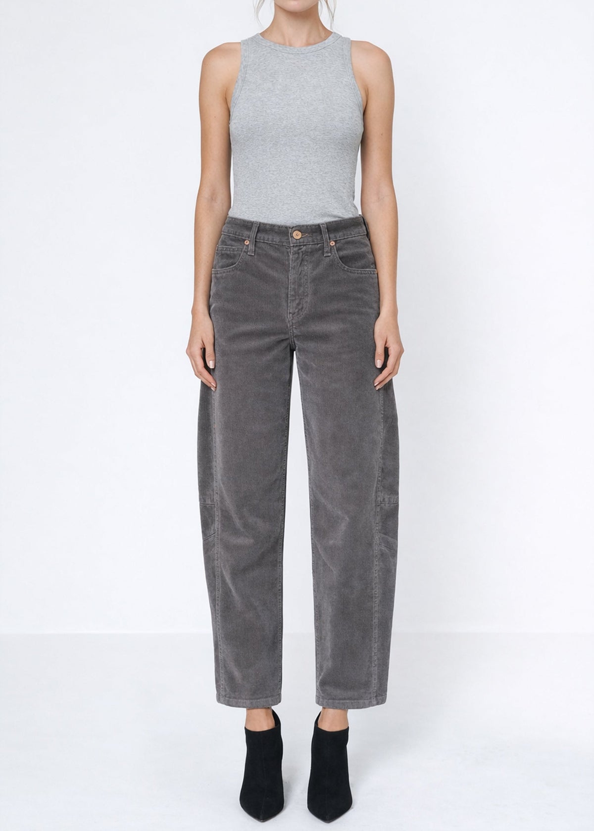 Ava Flutter Slung Fit Corduroy