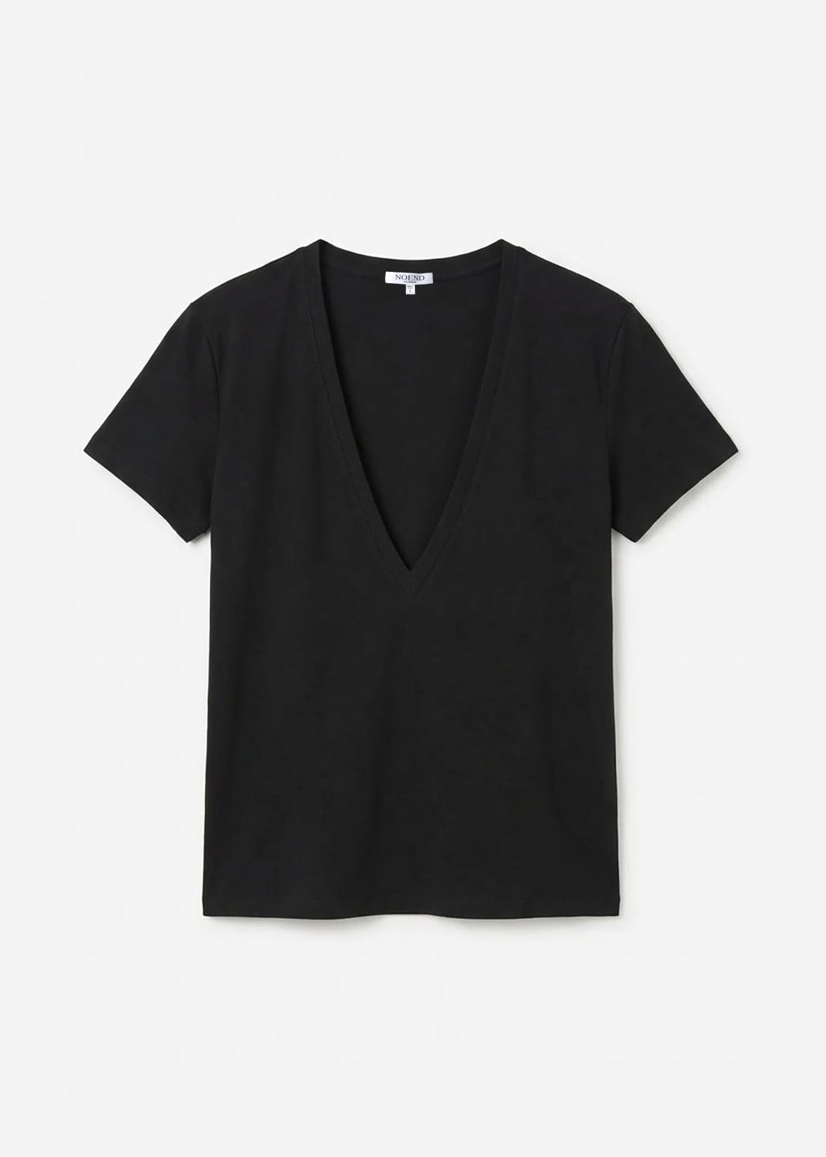 Supima Cotton Deep V-Neck Tee