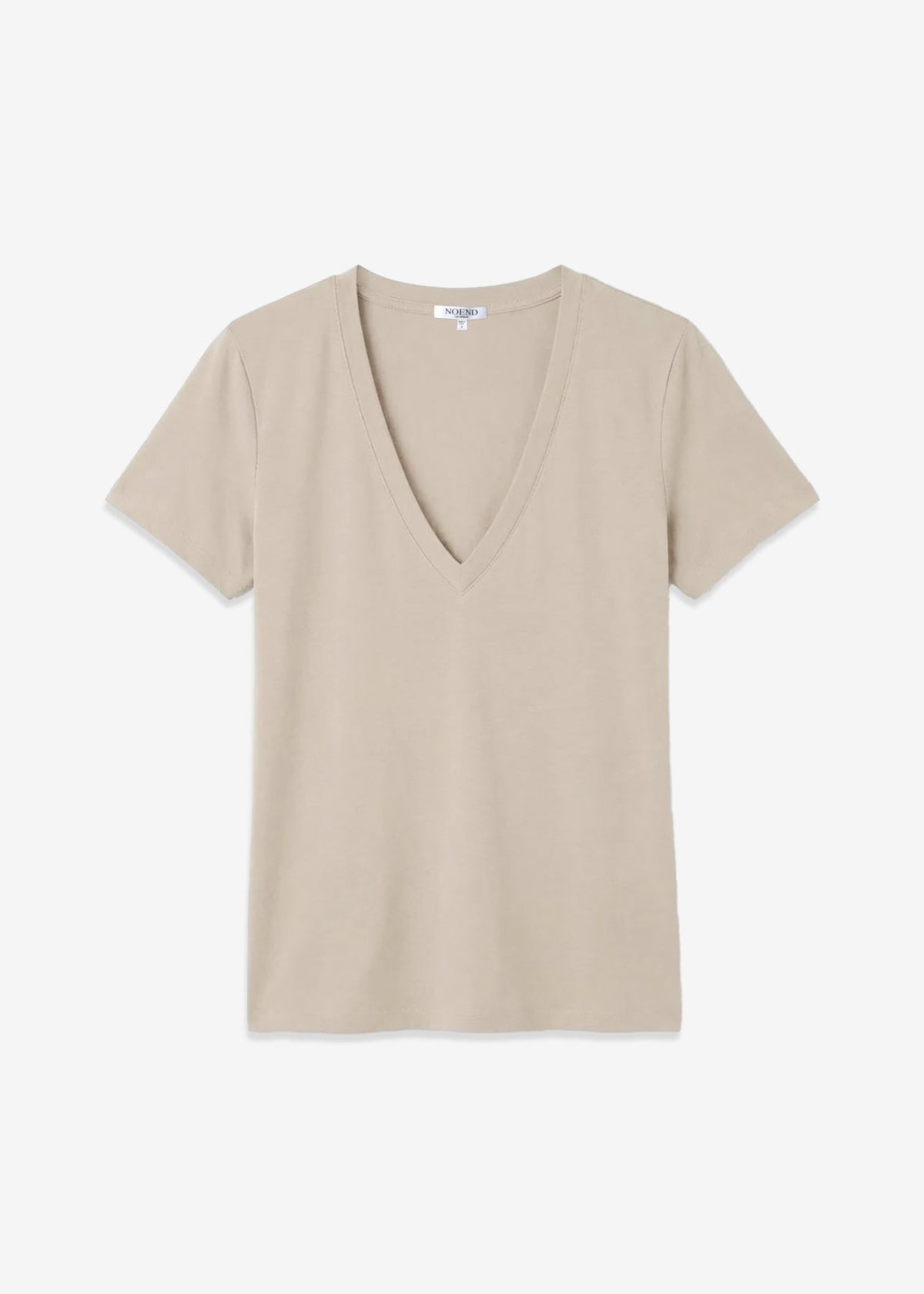 Supima Cotton Deep V-Neck Tee