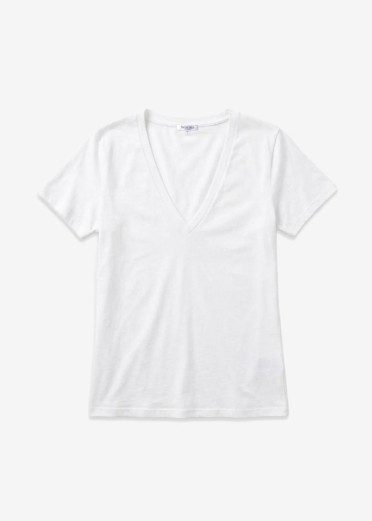 Supima Cotton Deep V-Neck Tee
