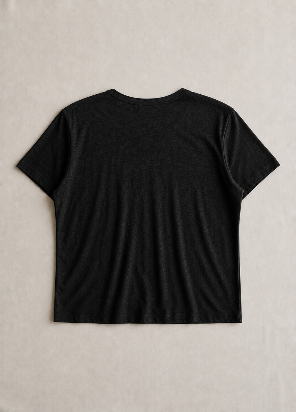 Cotton Modal Slub Crew Tee