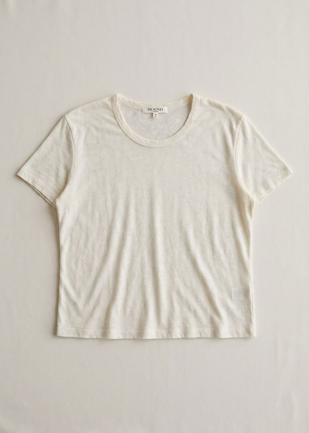 Cotton Modal Slub Crew Tee