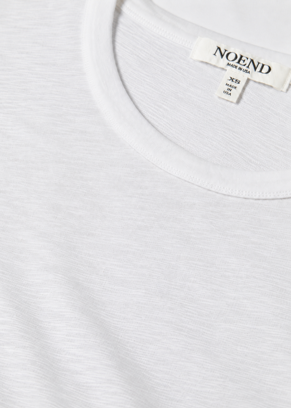 Cotton Modal Slub Crew Tee