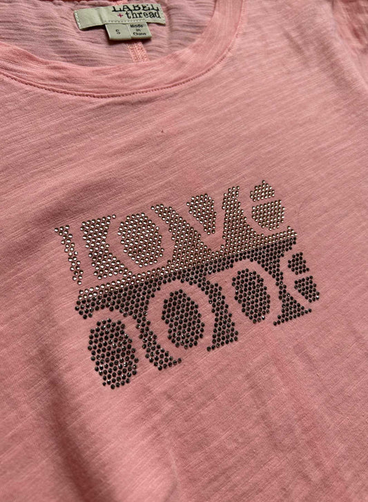 Graphic Ava Tee - Sherbet Hope Crystal