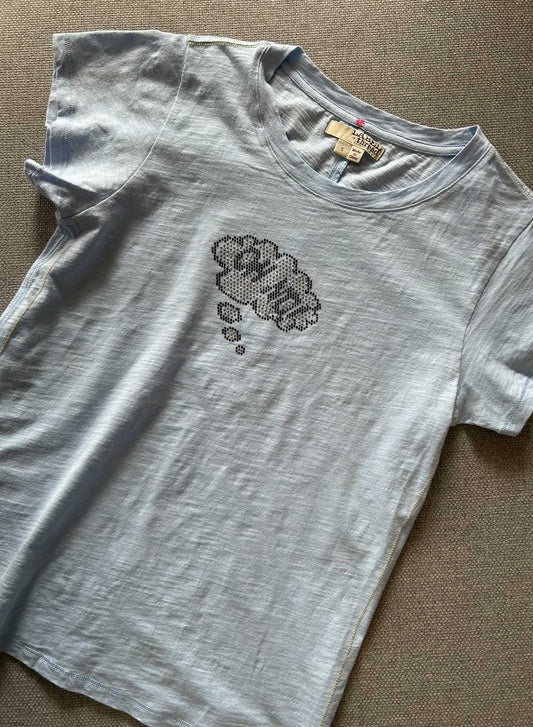 Graphic Ava Tee - Sky Oh No Crystal