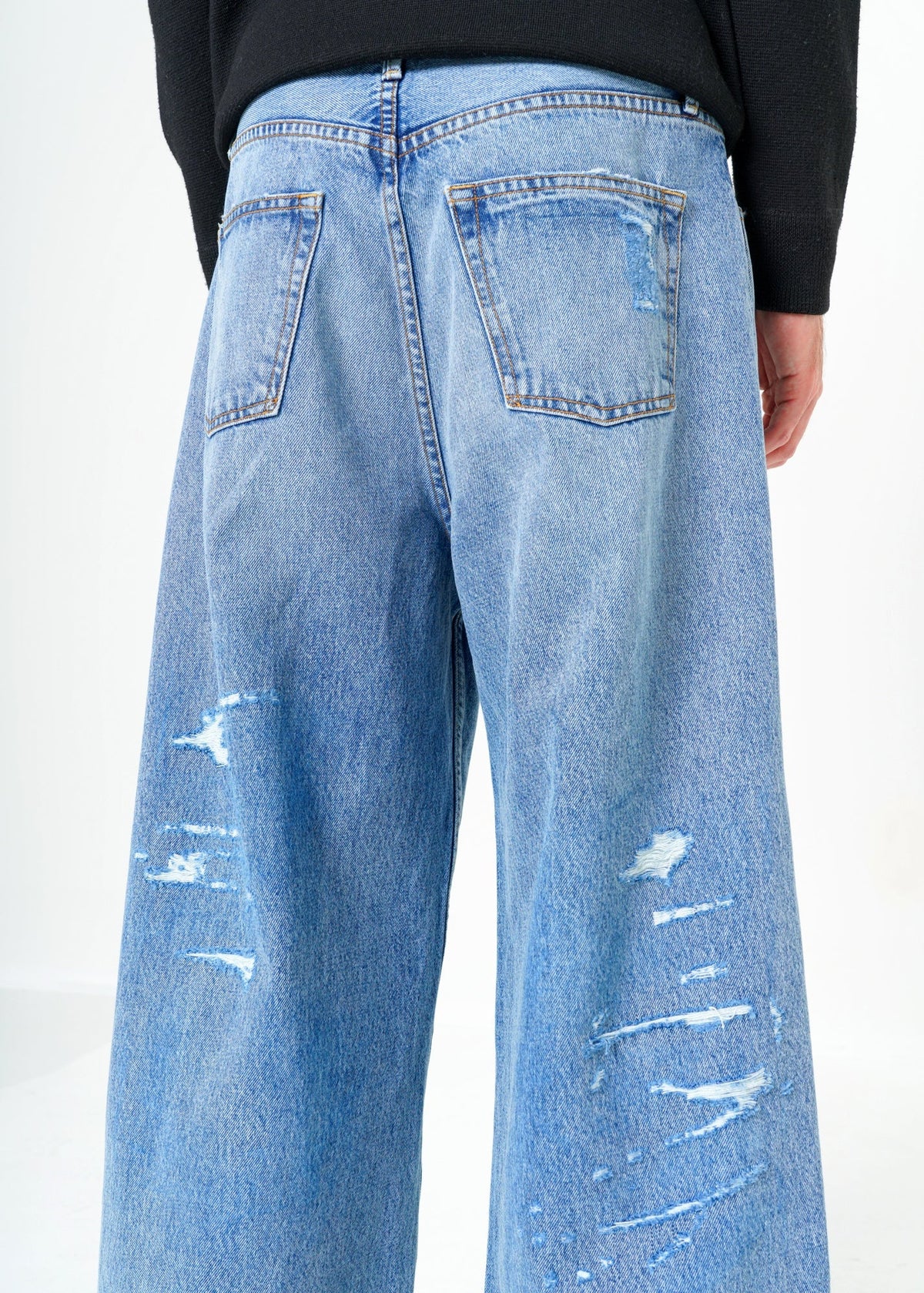 Men's Baggy Rigid Jeans