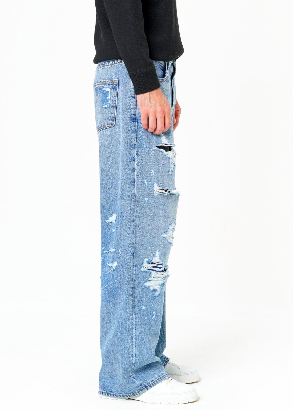Men's Baggy Rigid Jeans