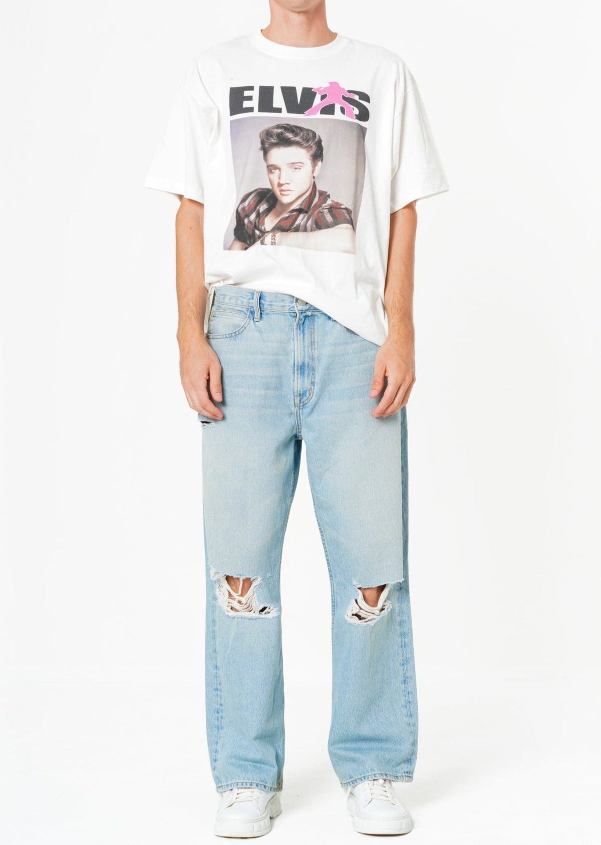 Men's Slouch Loose Jeans