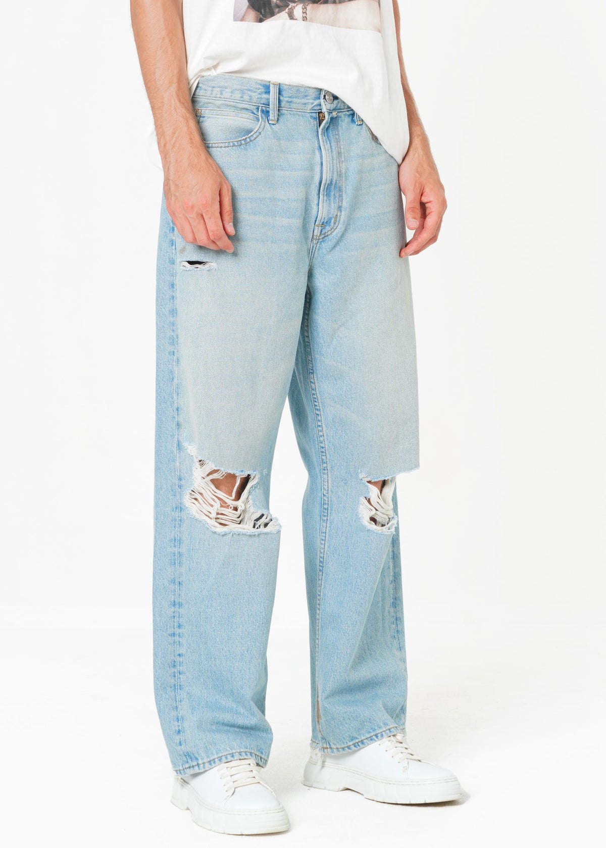 Men's Slouch Loose Jeans