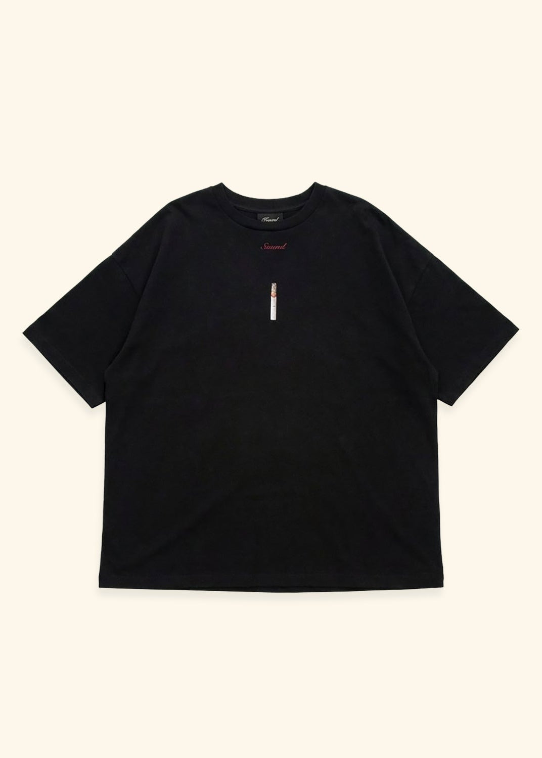 Burning Cigarette Oversized Tee