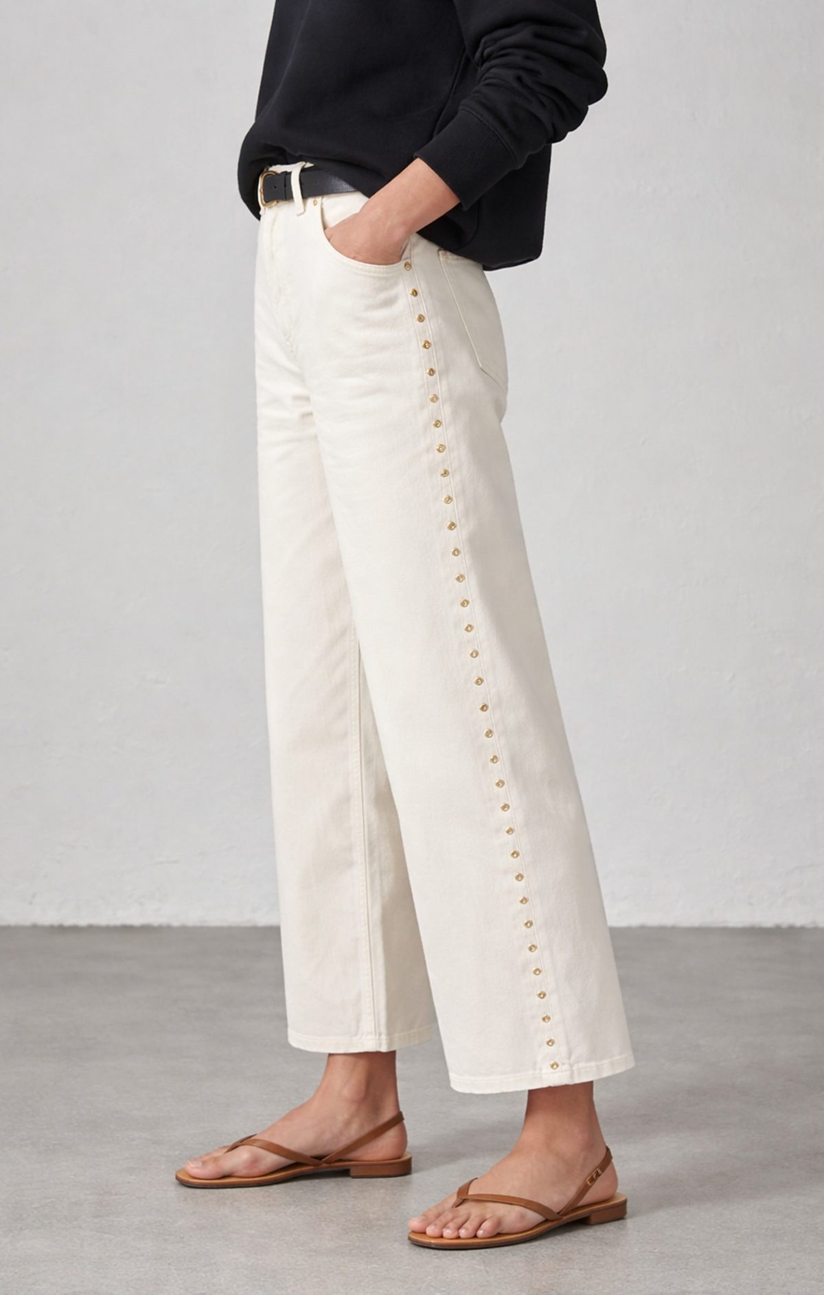 CRUZ CROP-ECRU