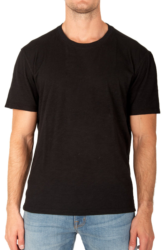 MENS CREW NECK T- BK
