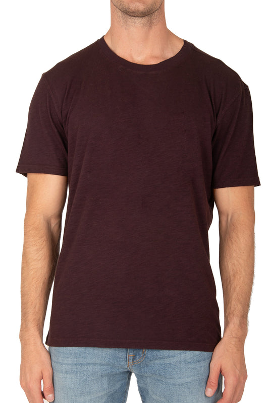 MENS CREW NECK T-FALL BERRY
