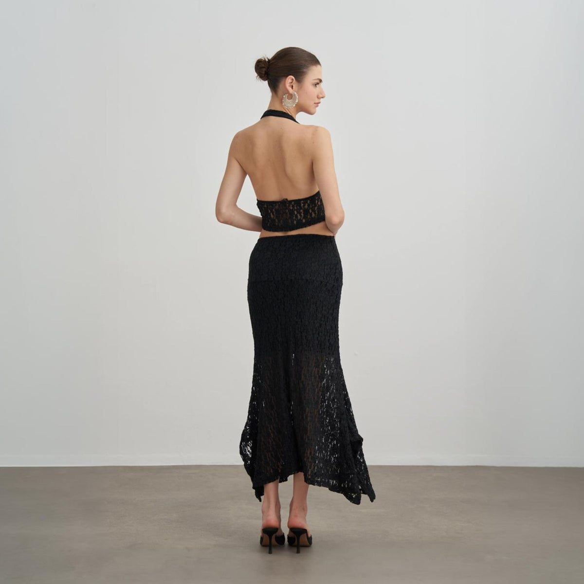 Olivia Lace Set in Midnight Black
