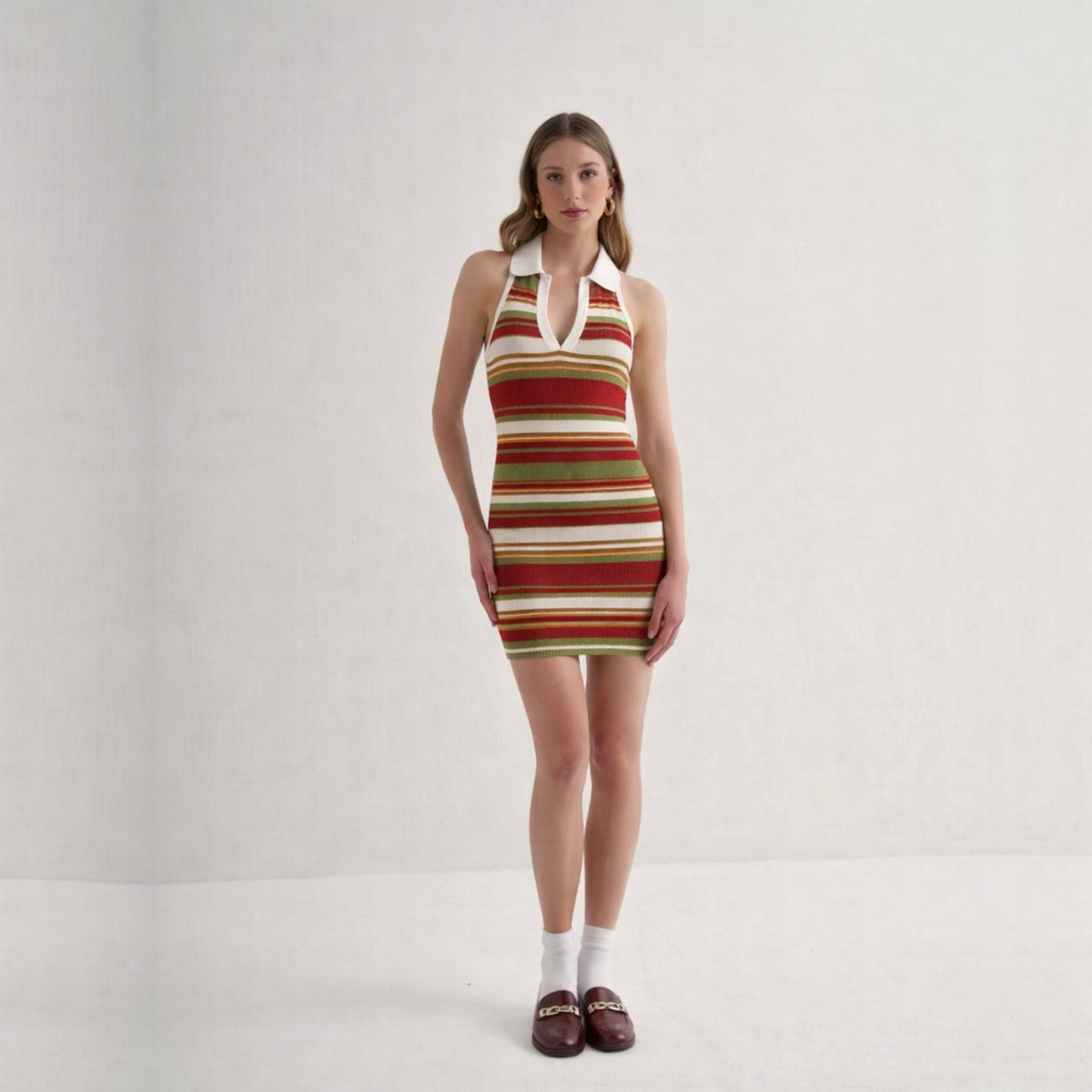 Riviera Knit Crochet Dress